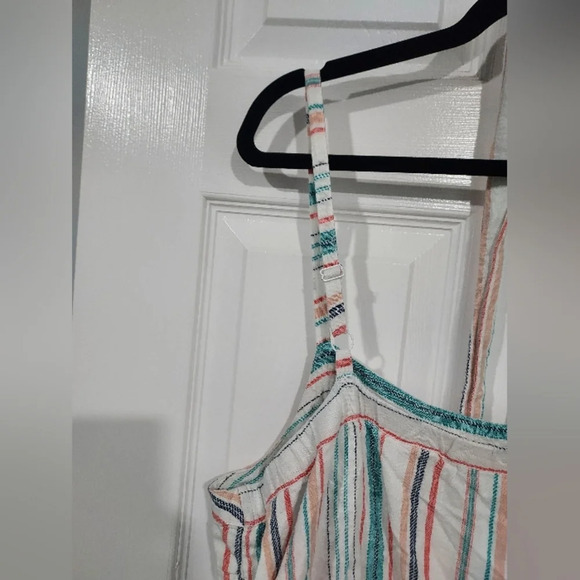 Lane Bryant Striped Multicolor Midi Dress - Picture 10 of 16